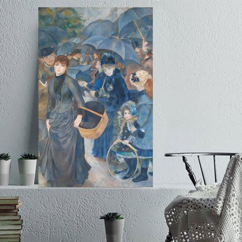 Pierre Auguste Renoir The Umbrellas Πιερ Ογκίστ Ρενουάρ Οι ομπρέλες