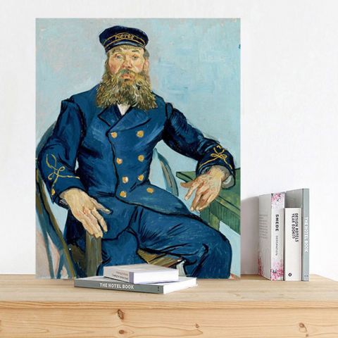 Vincent van Gogh - Portret van de postbode Joseph Roulin