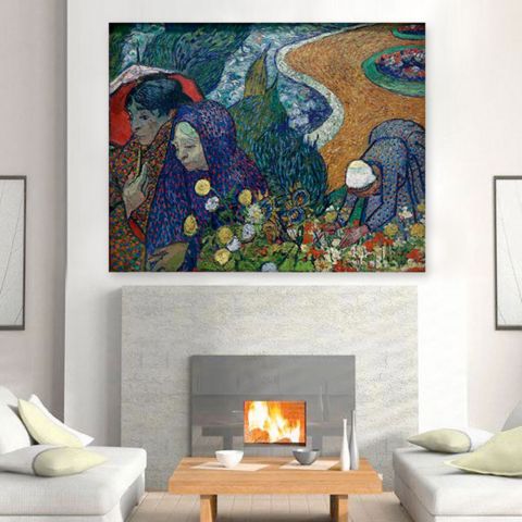 Vincent Van Gogh Memory of the Garden at Etten