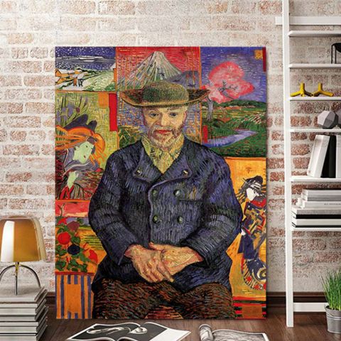 Vincent Van Gogh Portrait of Pere Tanguy