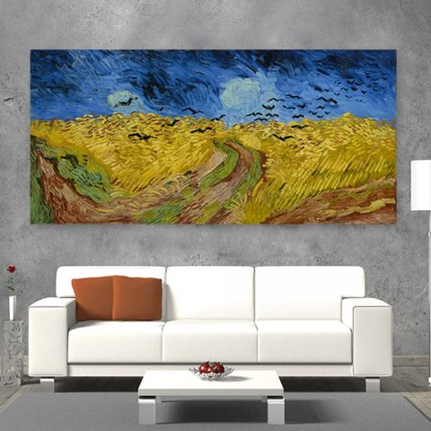 Vincent van Gogh Wheatfield with crows