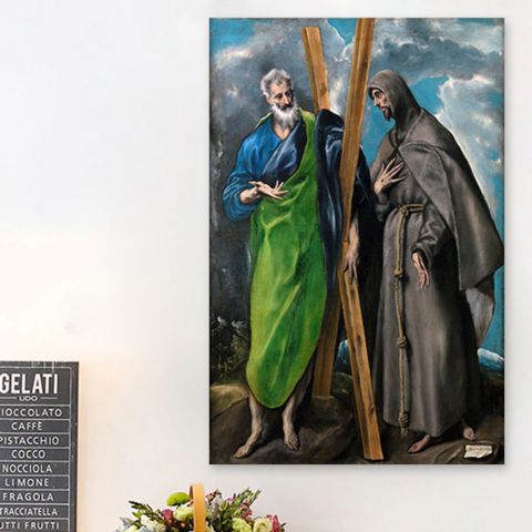 EL GRECO Οι Άγιοι Ανδρέας και Φραγκίσκος