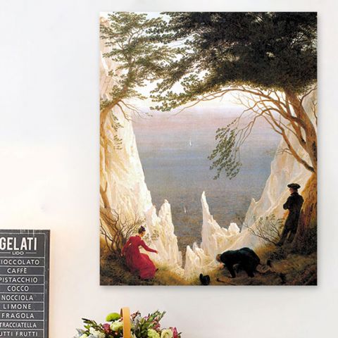 Caspar David Friedrich Chalk Cliffs on Rügen