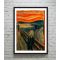 Edvard Munch-THE SCREAM poster korniza