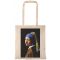 Johannes Vermeer Girl With A Pearl Earring tote bags