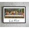 Leonardo Da Vinci The Last Supper full colour poster κορνιζα