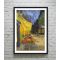 Vincent Van Gogh Café Terrace at Night Poster με Κορνίζα