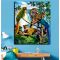 Jungle animals with exotic colors Ζωγραφιά Πίνακας σε καμβά canvas