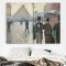 Gustave Caillebotte Paris Street Rainy Day Πίνακας σε Καμβά