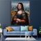 Copy of the Mona Lisa painting Leonardo da Vinci Αντίγραφο του πίνακα Μόνα Λίζα