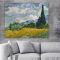 Vincent van Gogh Wheat Field with Cypresses